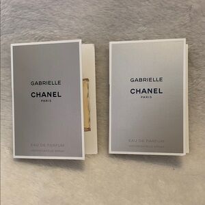 Chanel Eau De Parfum Gabrielle 2x Set Fragrance Perfume Sample Bottles